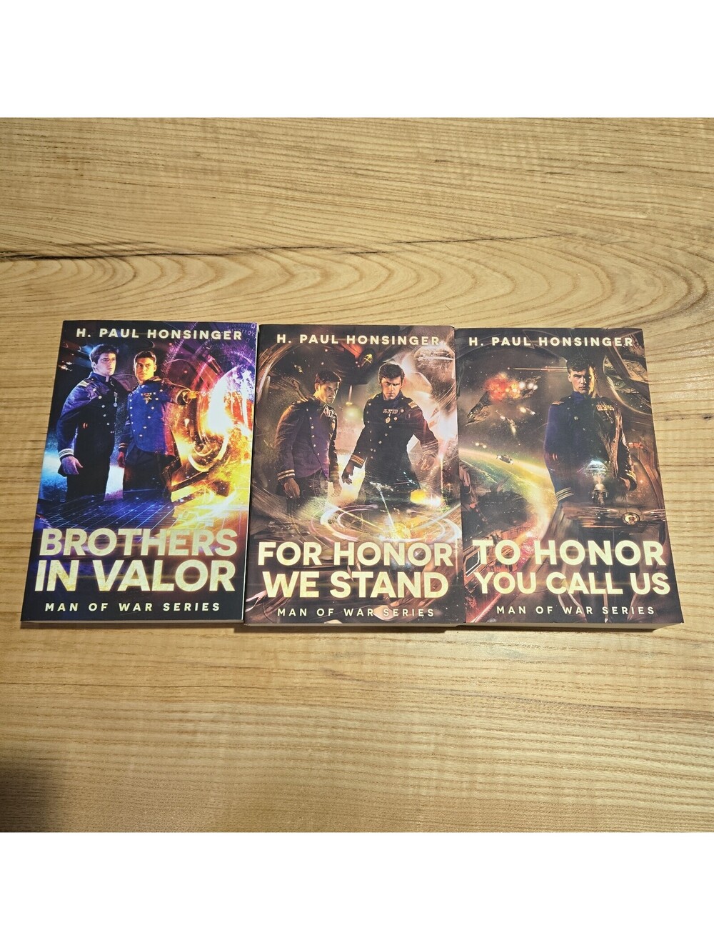 Set of 3 H Paul Honsinger To Honor You Call Us Honor We Stand Brothers In Valor